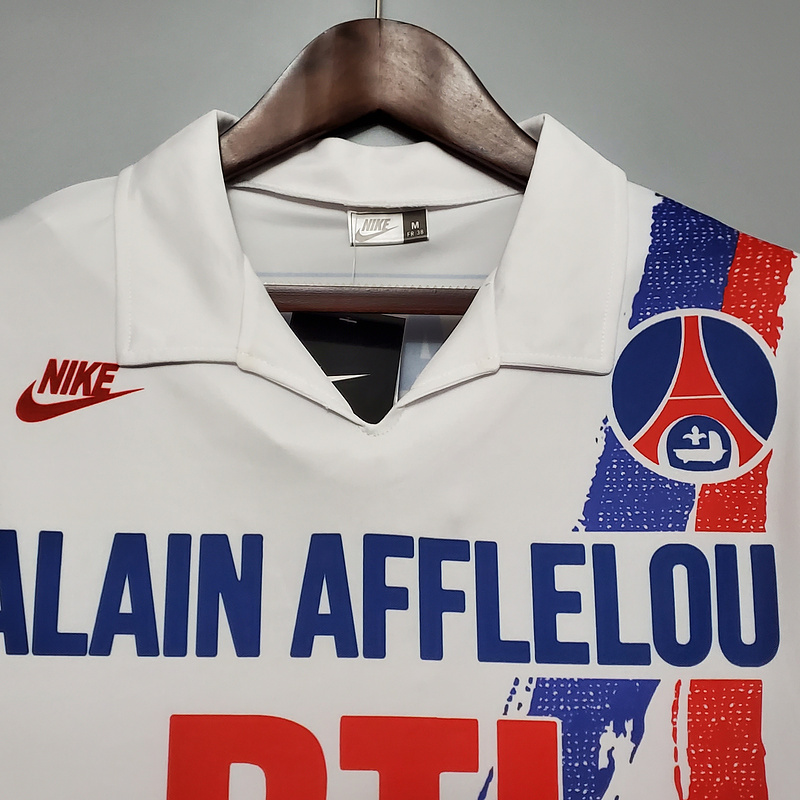 Paris Saint-Germain Retro Jersey 1990/92 Home Football Jersey Soccer Shirt