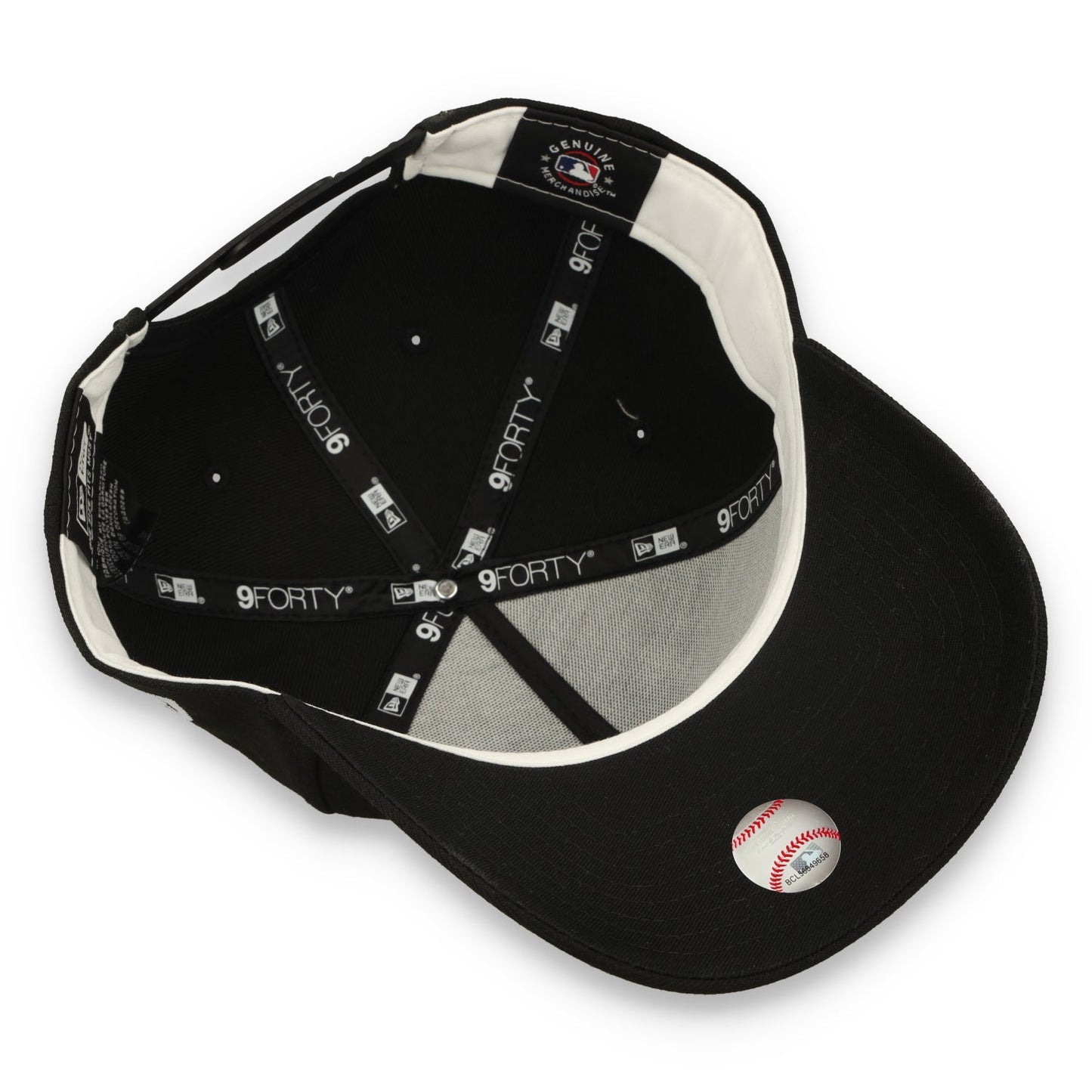 New Era San Diego Padres 9FORTY A-Frame Snapback Hat-Black/White