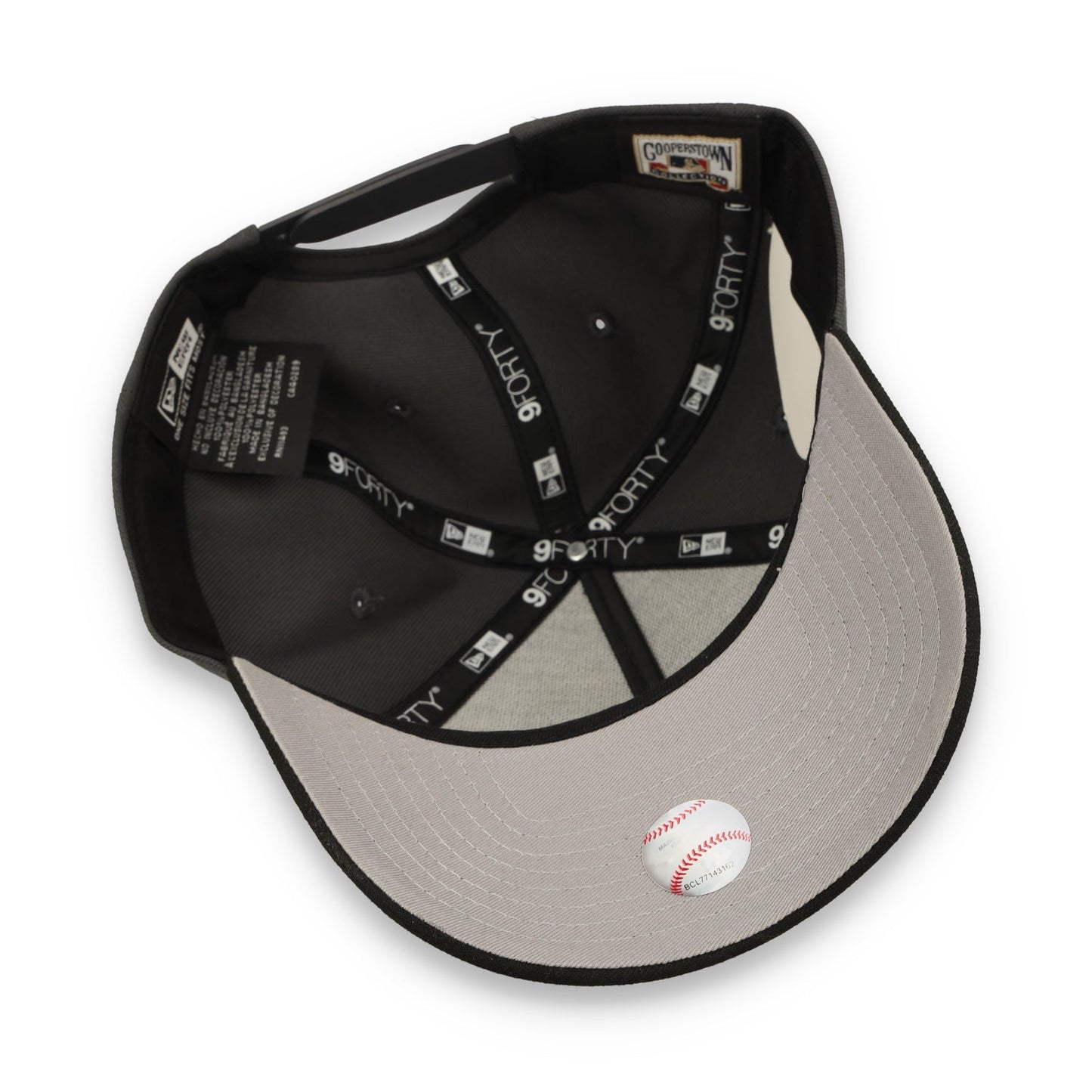 New Era Arizona Diamondbacks 25th Anniversary 9FORTY A-Frame Snapback Hat-Dark Gray/Black