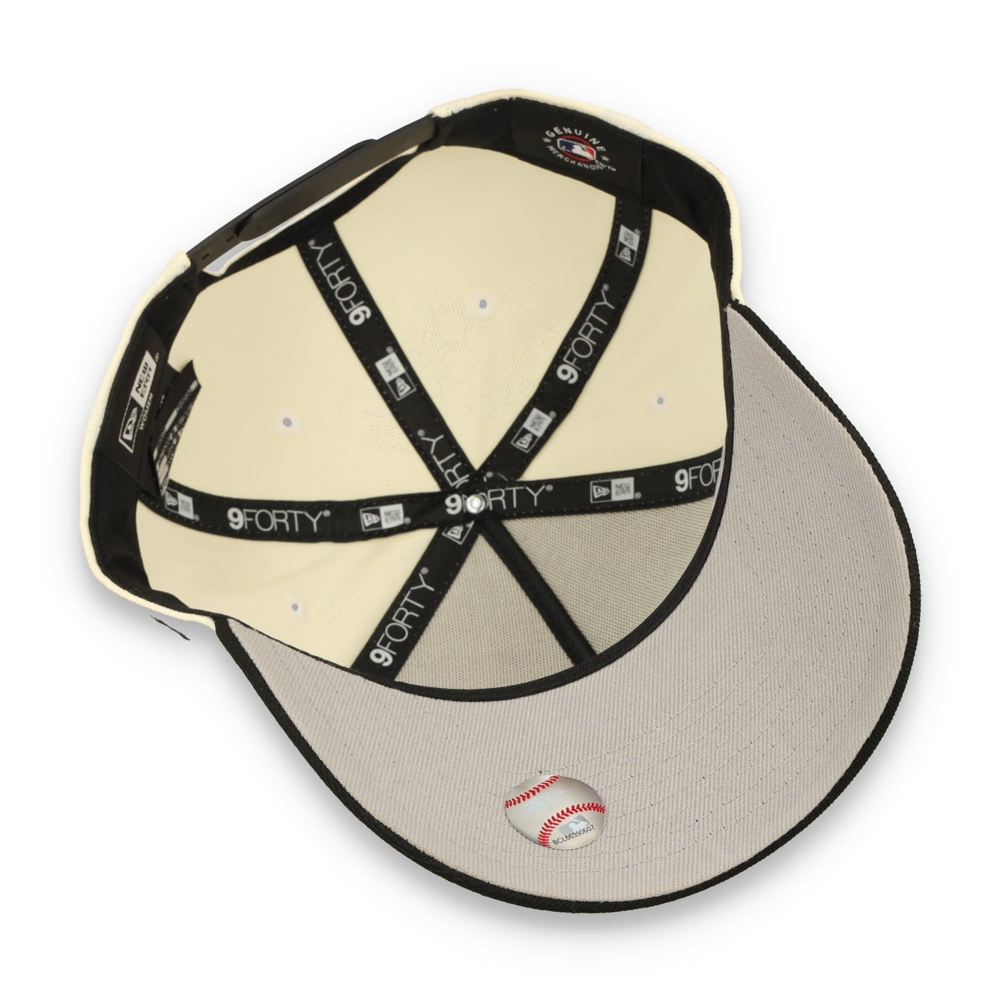 New Era San Francisco Giants 9FORTY A-Frame Snapback Hat-Chrome White