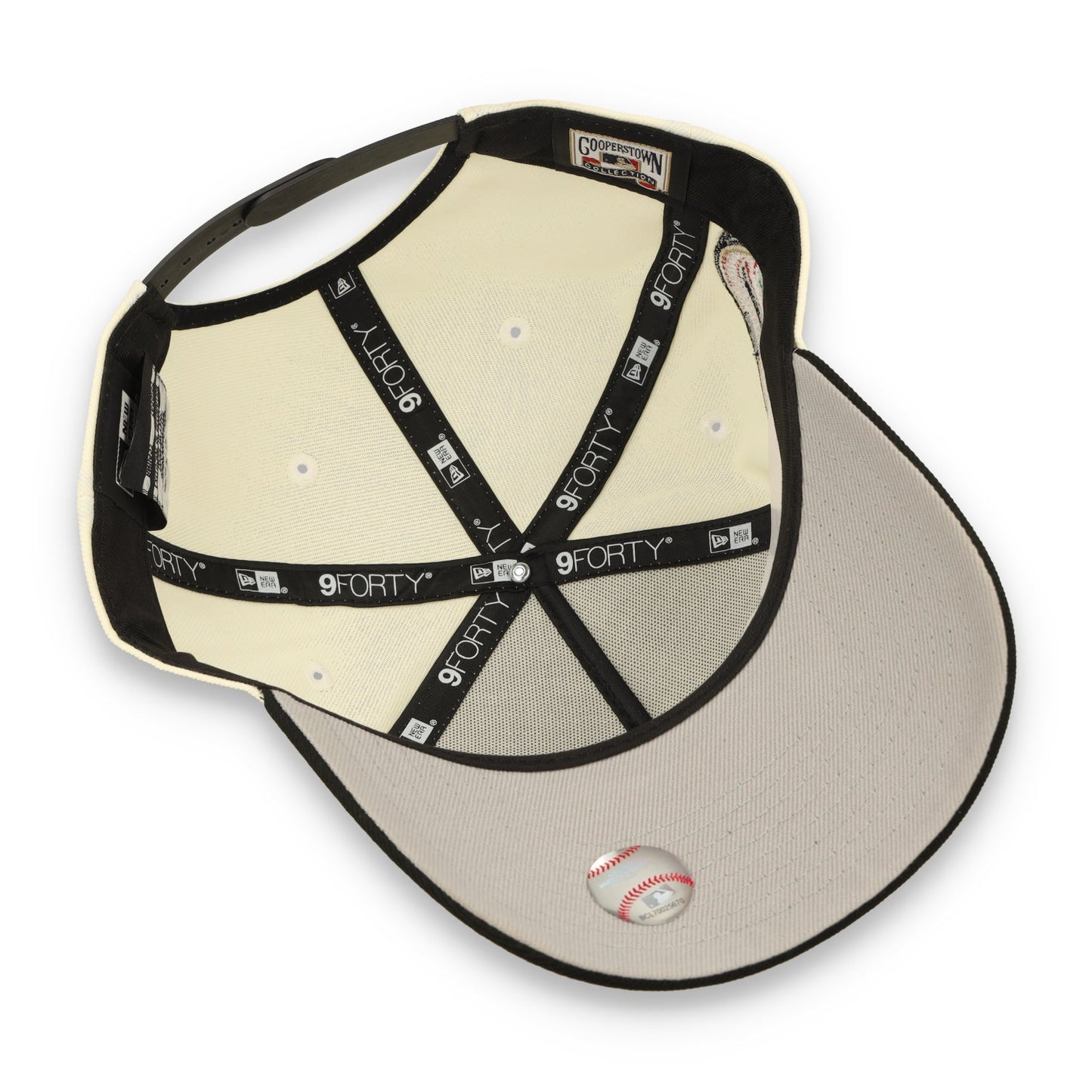 New Era San Francisco Giants Roses 9FORTY A-Frame Snapback Hat-Chrome White