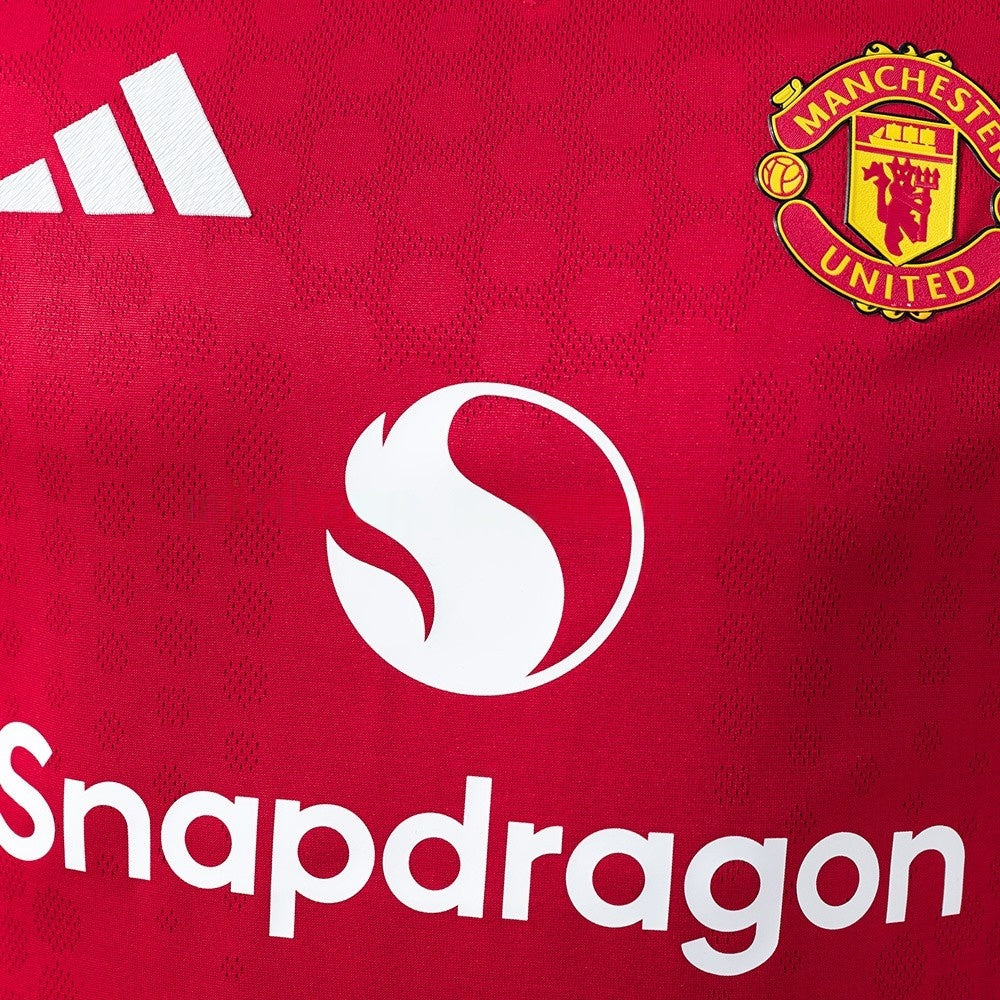 Manchester United Jersey 25/26 Home Kit Player Version