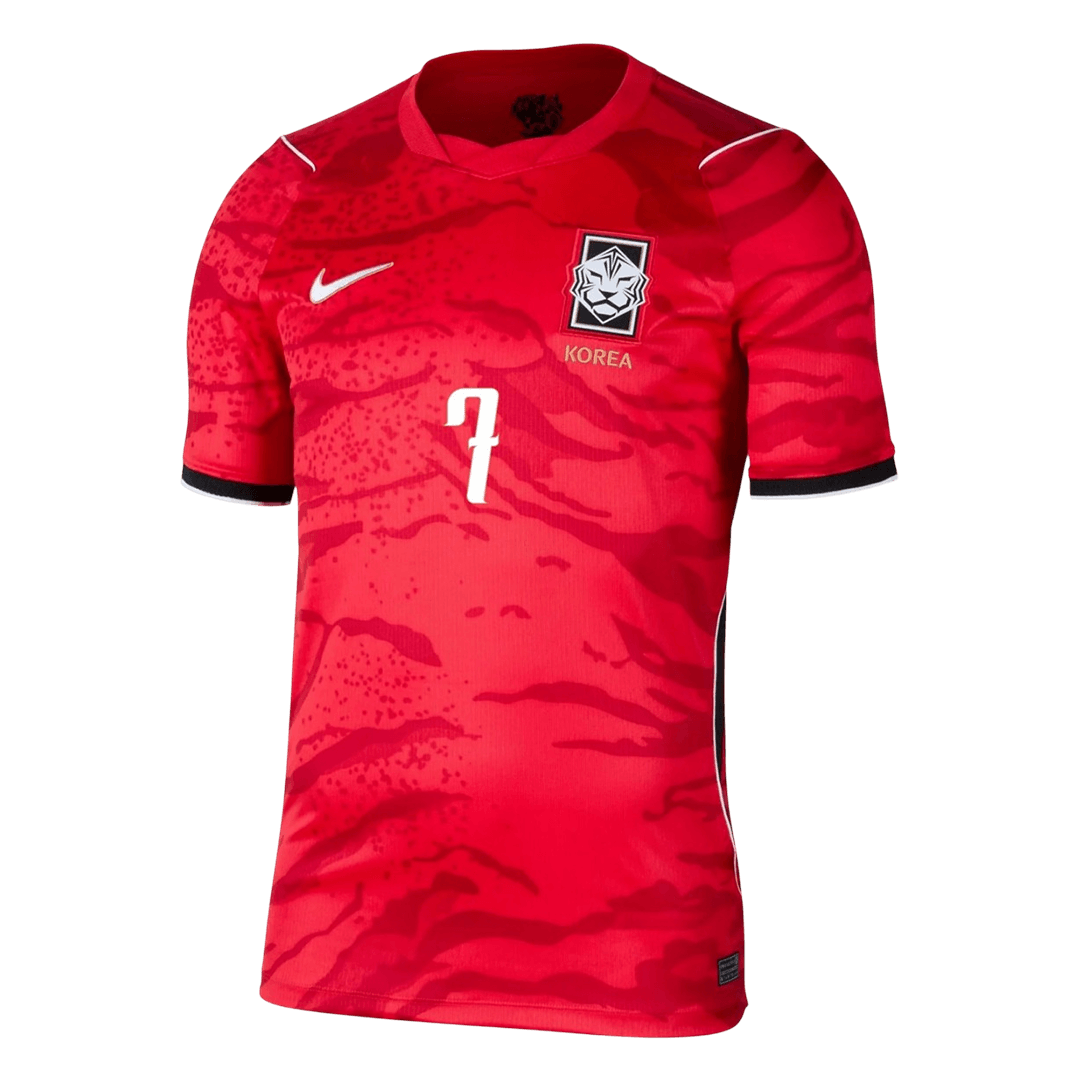 HEUNGMIN #7 Mens South Korea World Cup Home Jersey 2026