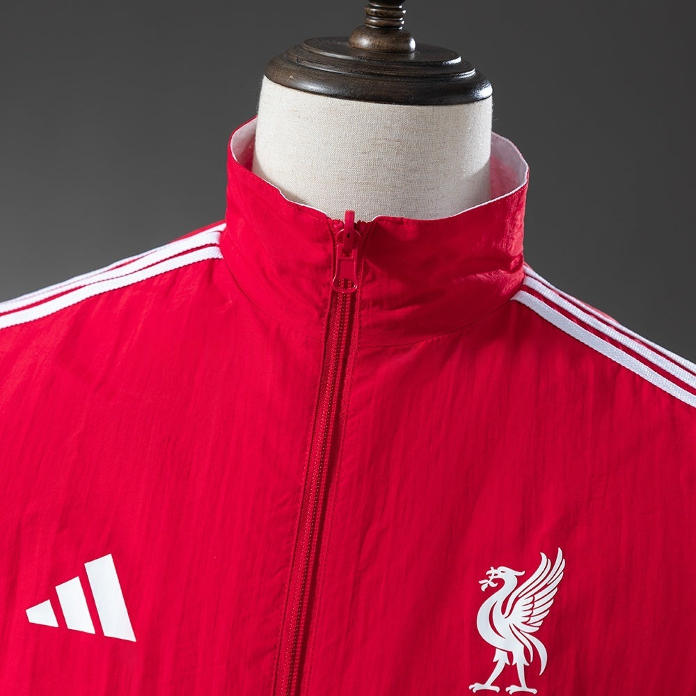 Liverpool Reversible Windbreaker 2025/26 Football Soccer Jacket