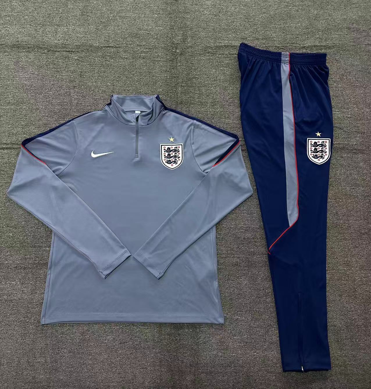 Kids England Training Tracksuits 2026 Football Kit Soccer Jersey