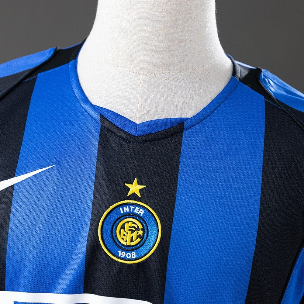 Inter Milan Jersey 2004-05 Home Retro Football Kit