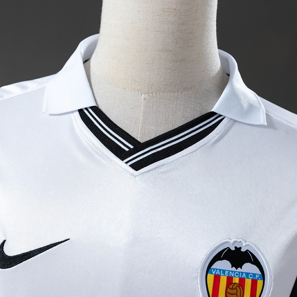 Valencia Jersey 2000-01 Home Retro Football Kit