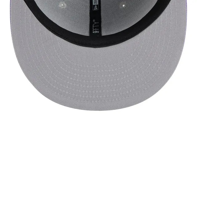 New Era Los Angeles Dodgers 2-Tone Color Pack 9FIFTY Snapback Hat -Gray/Purple