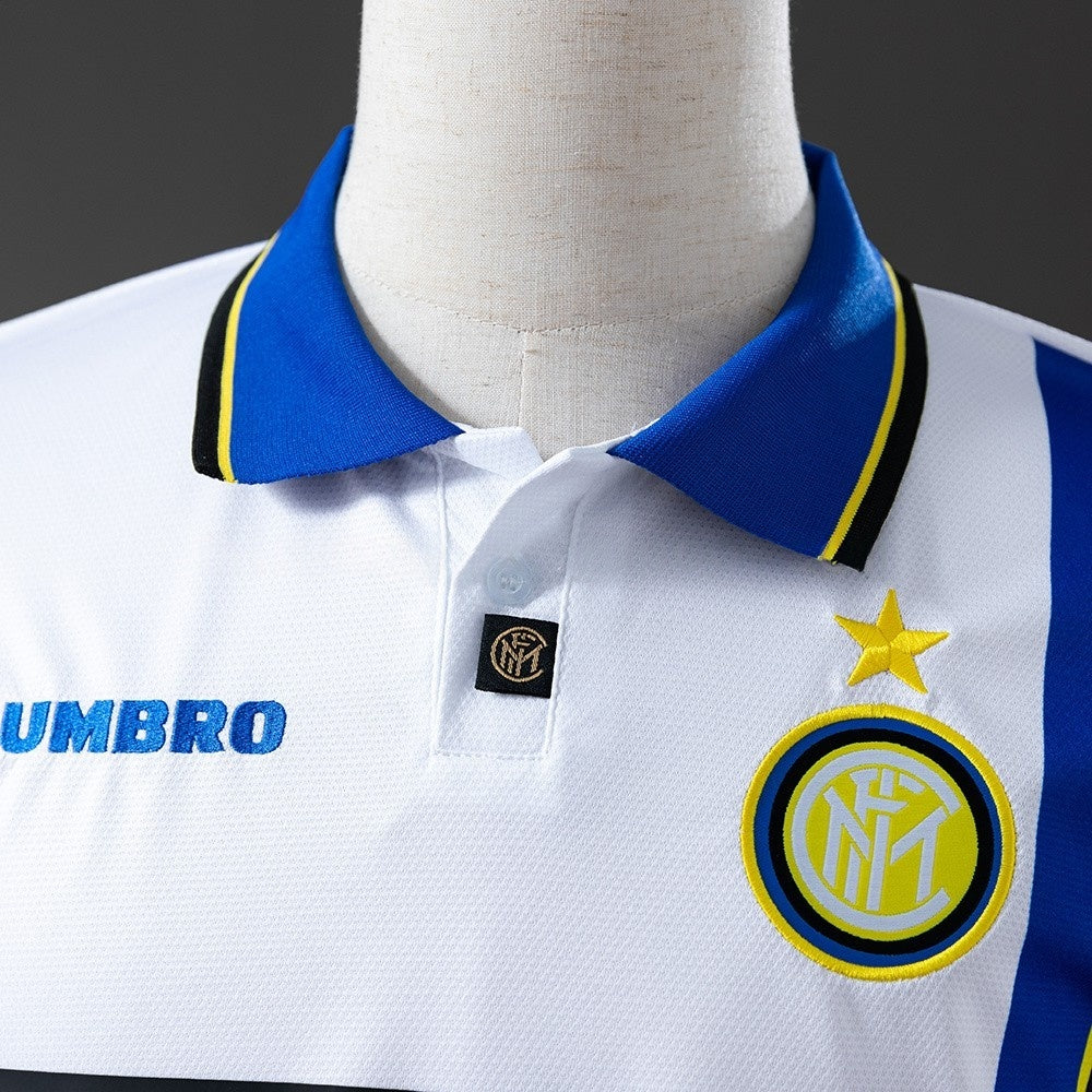 Inter Milan Jersey 1997/98 Away Retro Football Kit
