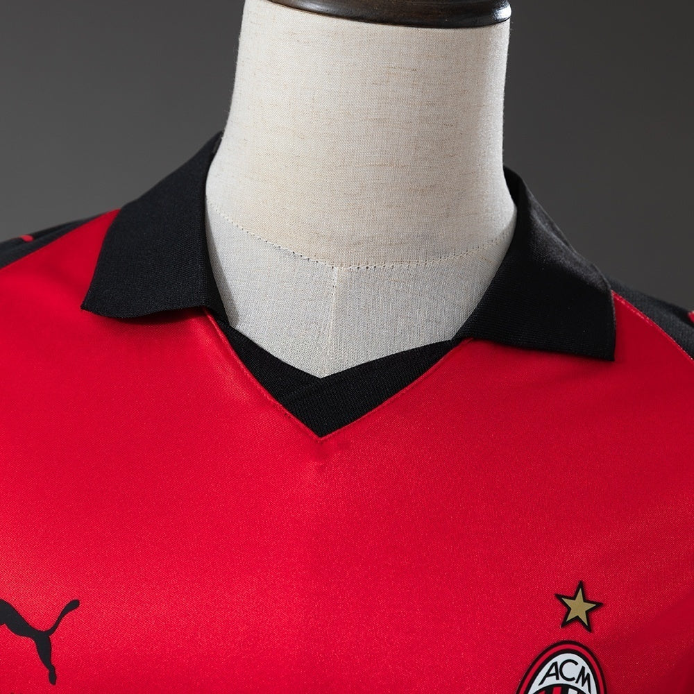 AC Milan Fourth Jersey 25/26 Long Sleeves Football Kit Soccer Shirt