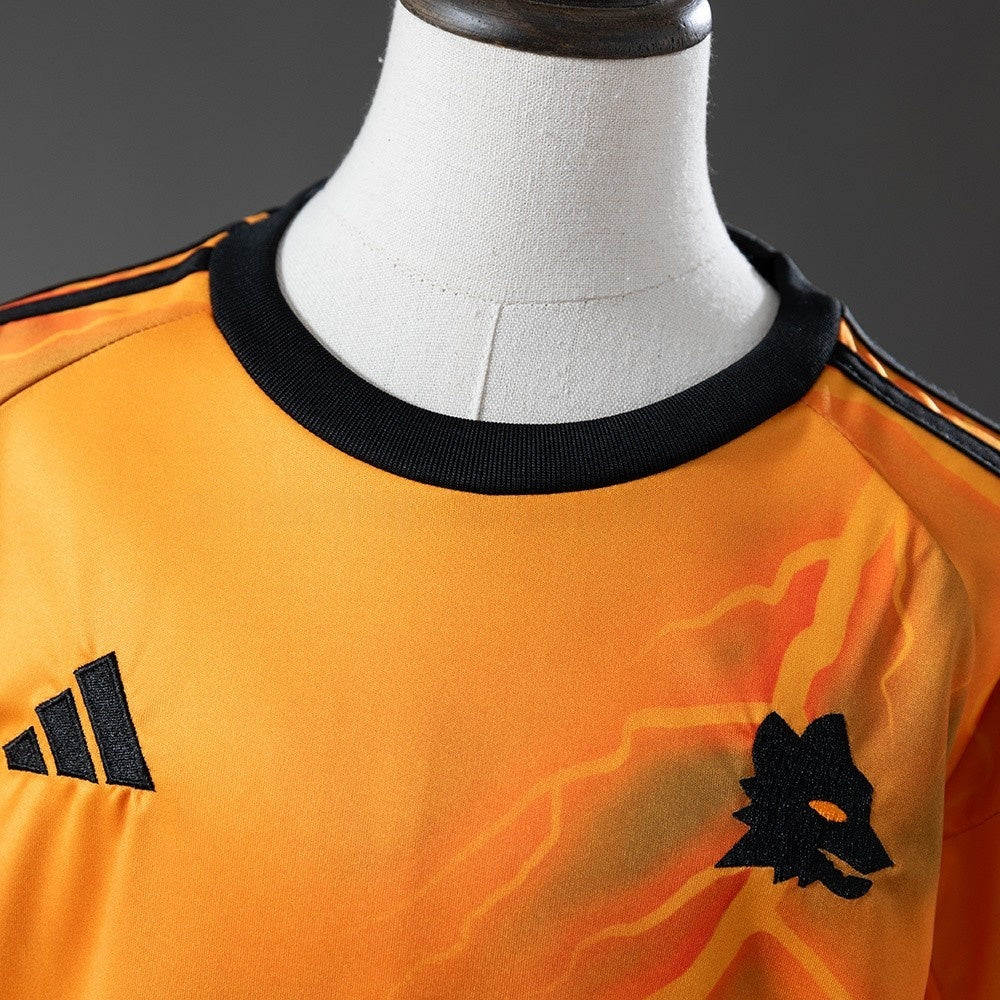 Kids AS Roma Jersey 25/26 Away Football Kit