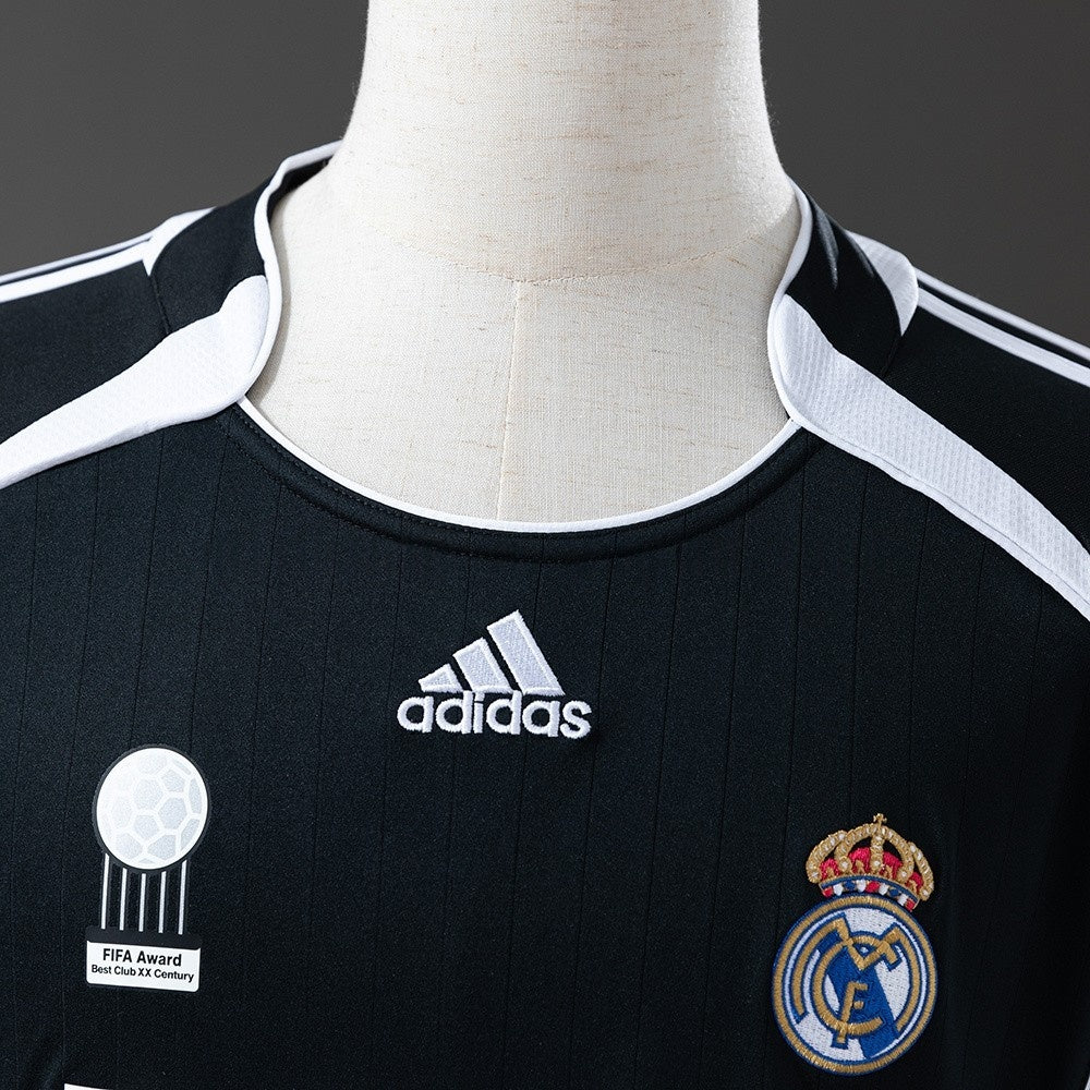 Real Madrid Jersey 2006/07 Third Retro Football Kit Long Sleeves