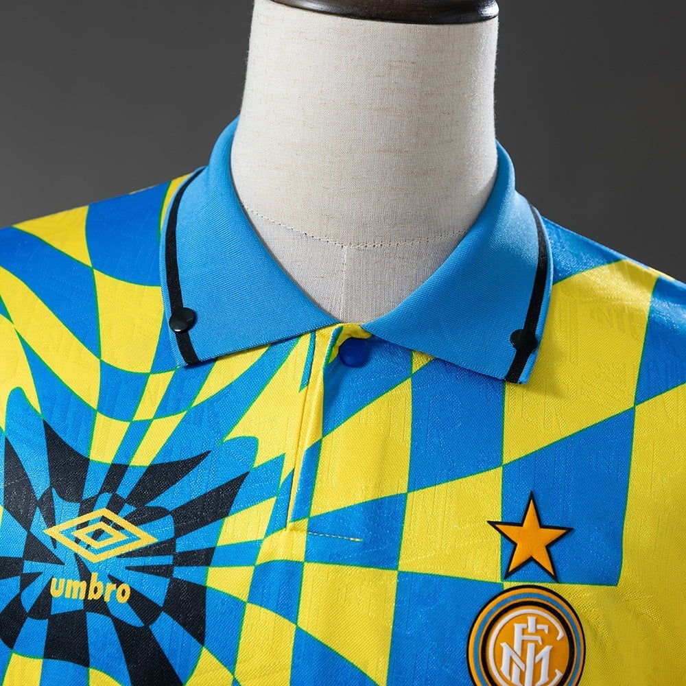 Inter Milan Third Jersey 1992-94 Retro Football Kit Soccer Shirt