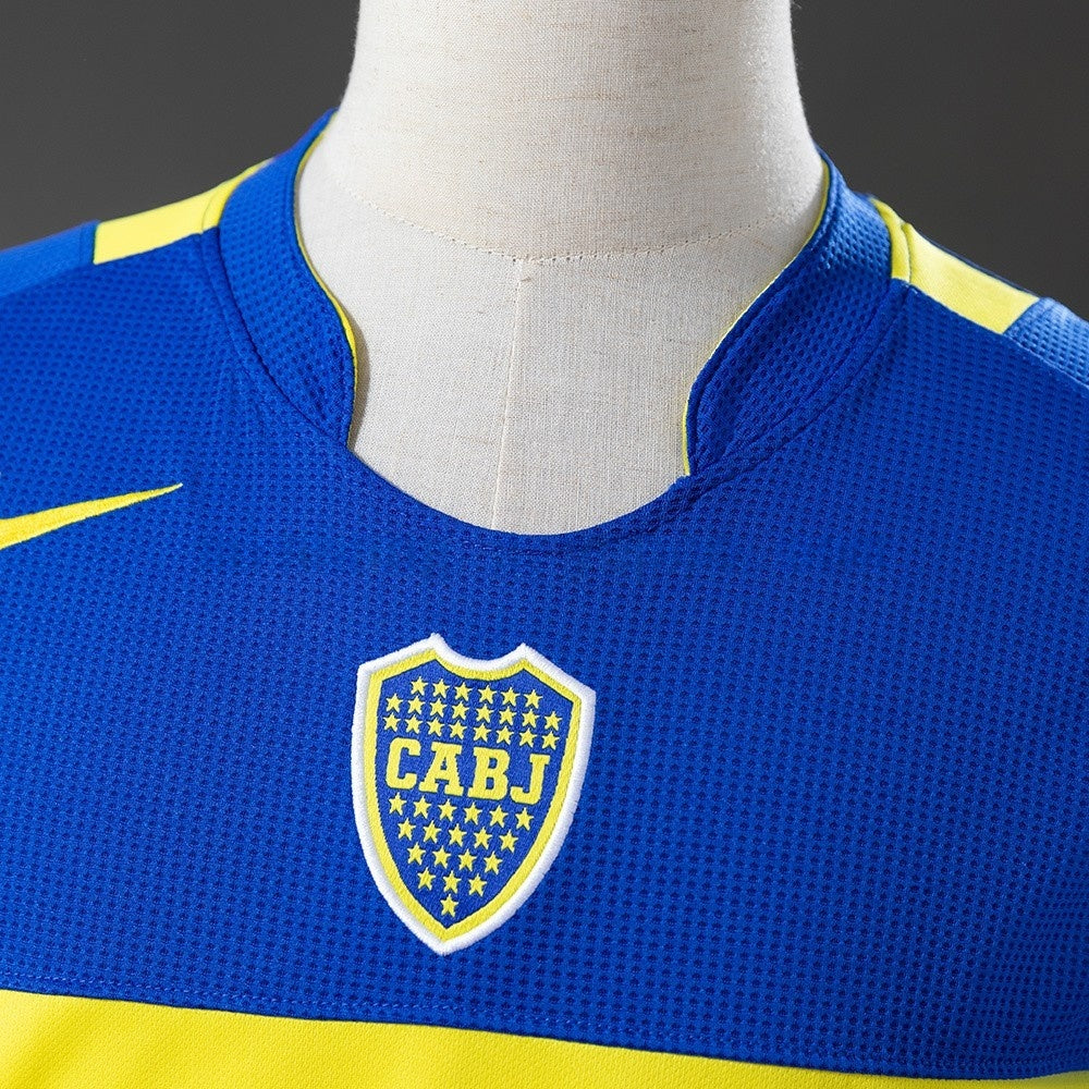 Boca Juniors Jersey 2004-05 Home Retro Football Kit