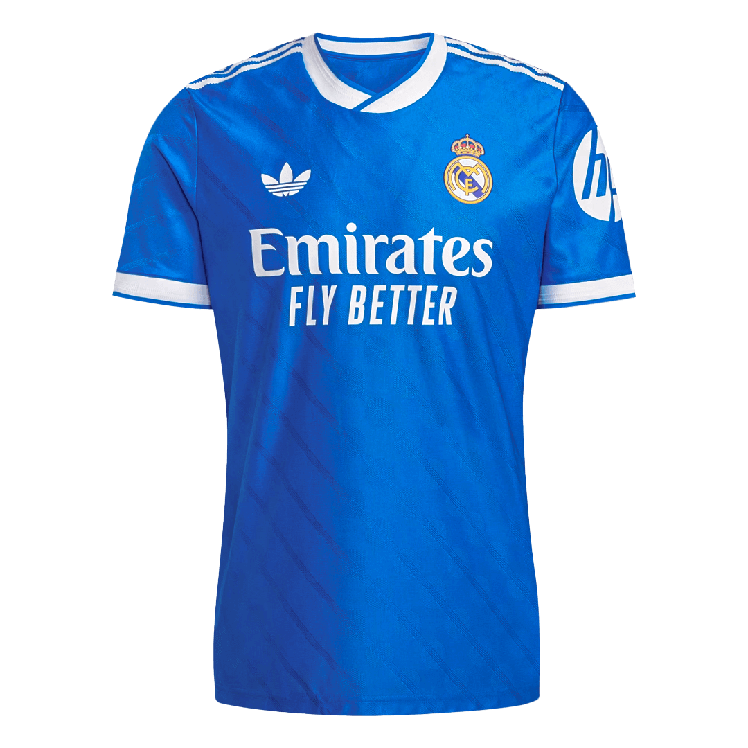 F. MENDY #23 Mens Real Madrid Third Jersey 2025/26 - Player Version (Slim Fit)