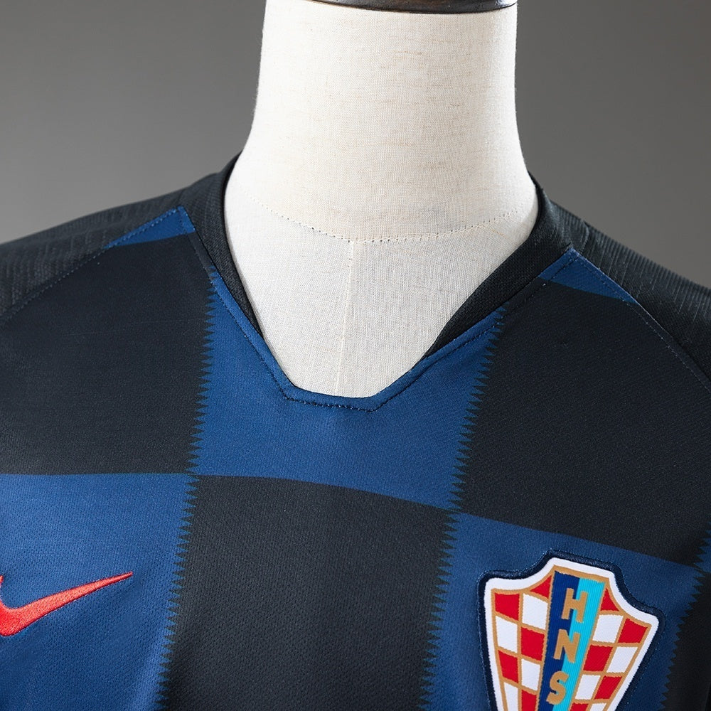 Retro Croatia Away Jersey 2018 Football Kit Soccer Shirt