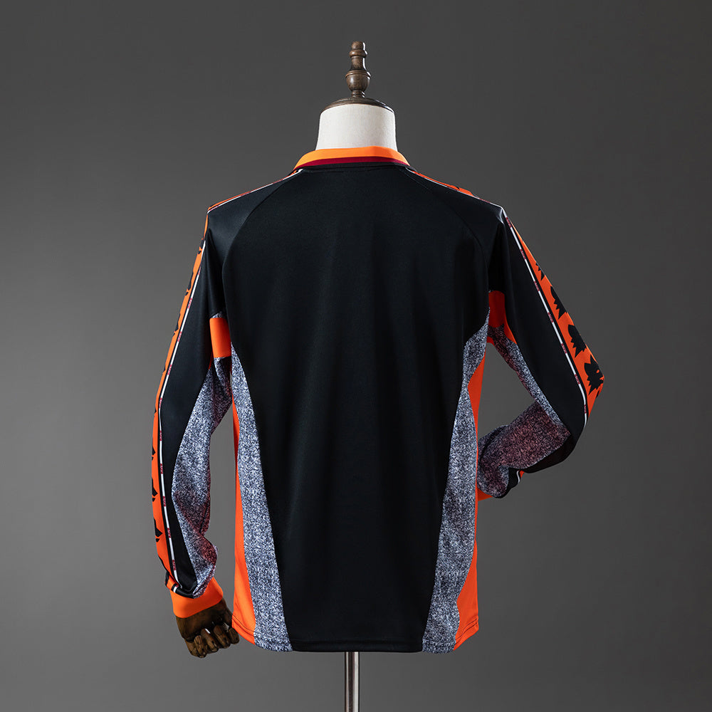 Rome Third Jersey 1998-99 Retro Football Kit Long Sleeves