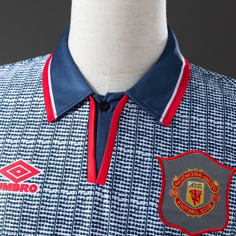 Manchester United Jersey 1995-96 Away Retro Football Kit