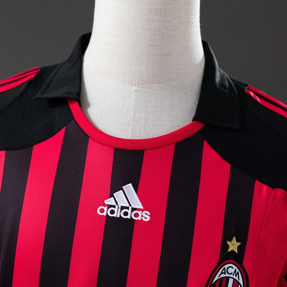 AC Milan Jersey 2007-08 Home Retro Football Kit