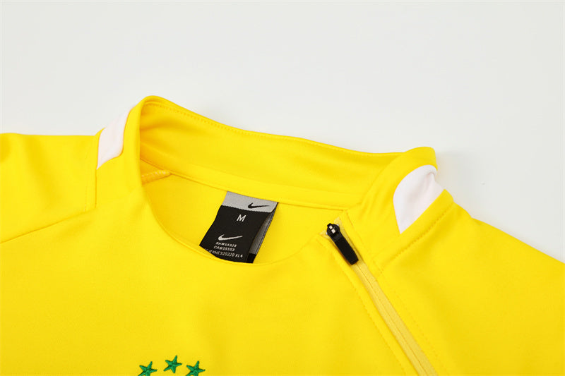Retro Brazil Training Tracksuits 2002 Football Kit Soccer Jersey