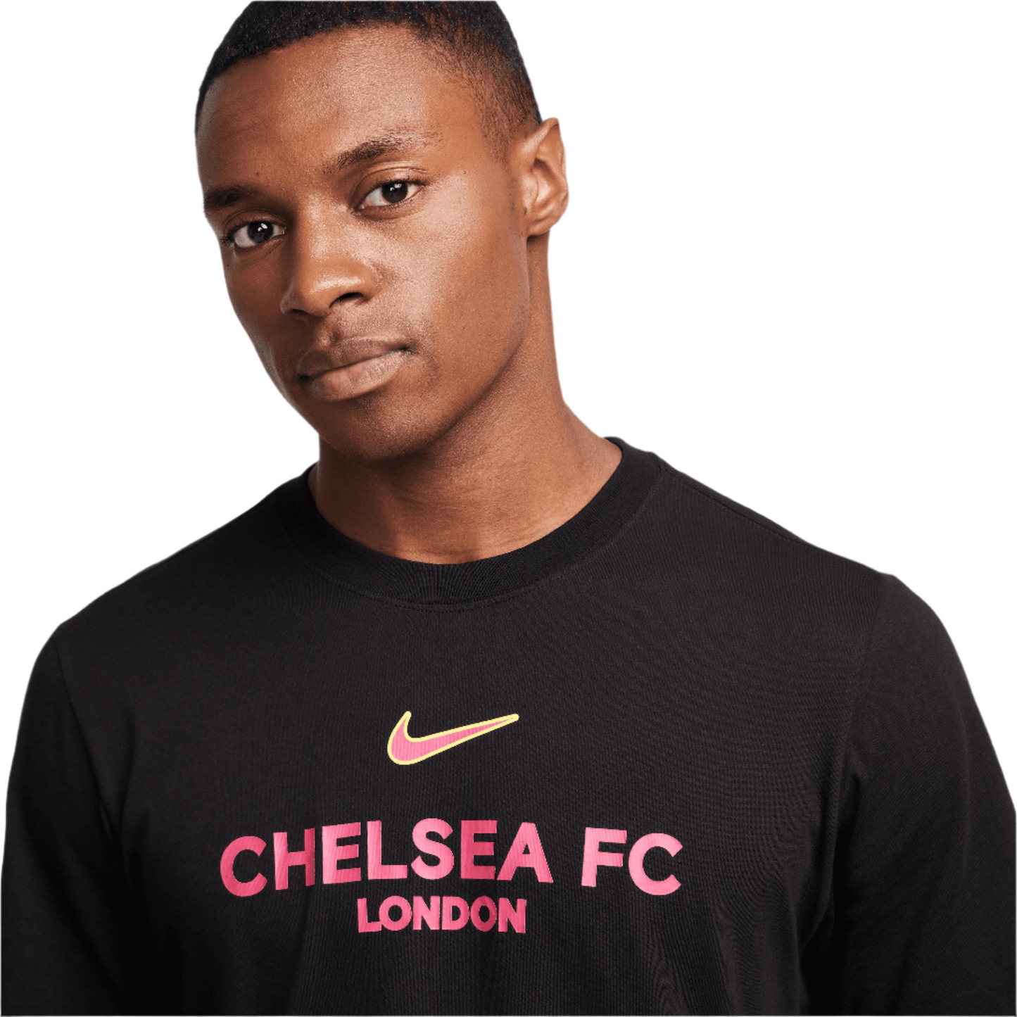 Nike Chelsea FC Men's Soccer T-Shirt-Black