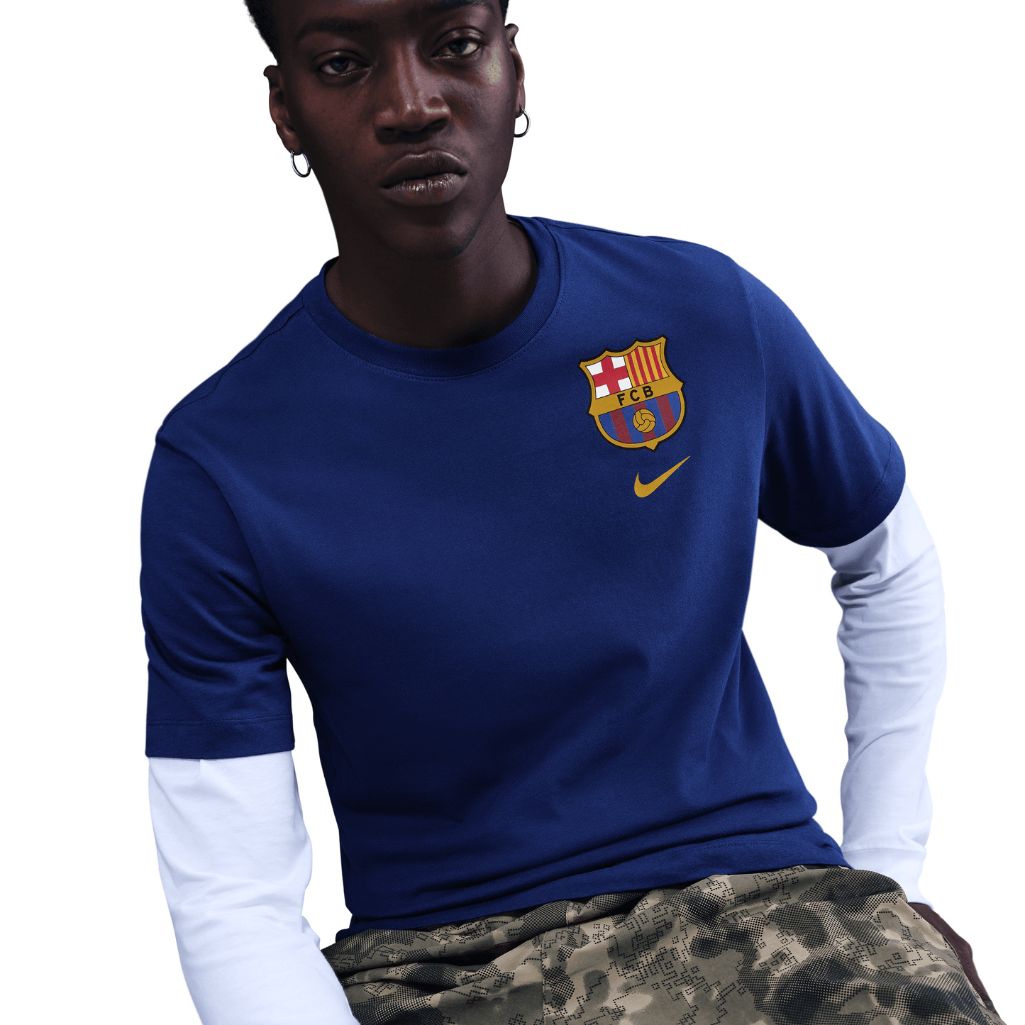 Nike FC Barcelona Men's Soccer T-Shirt