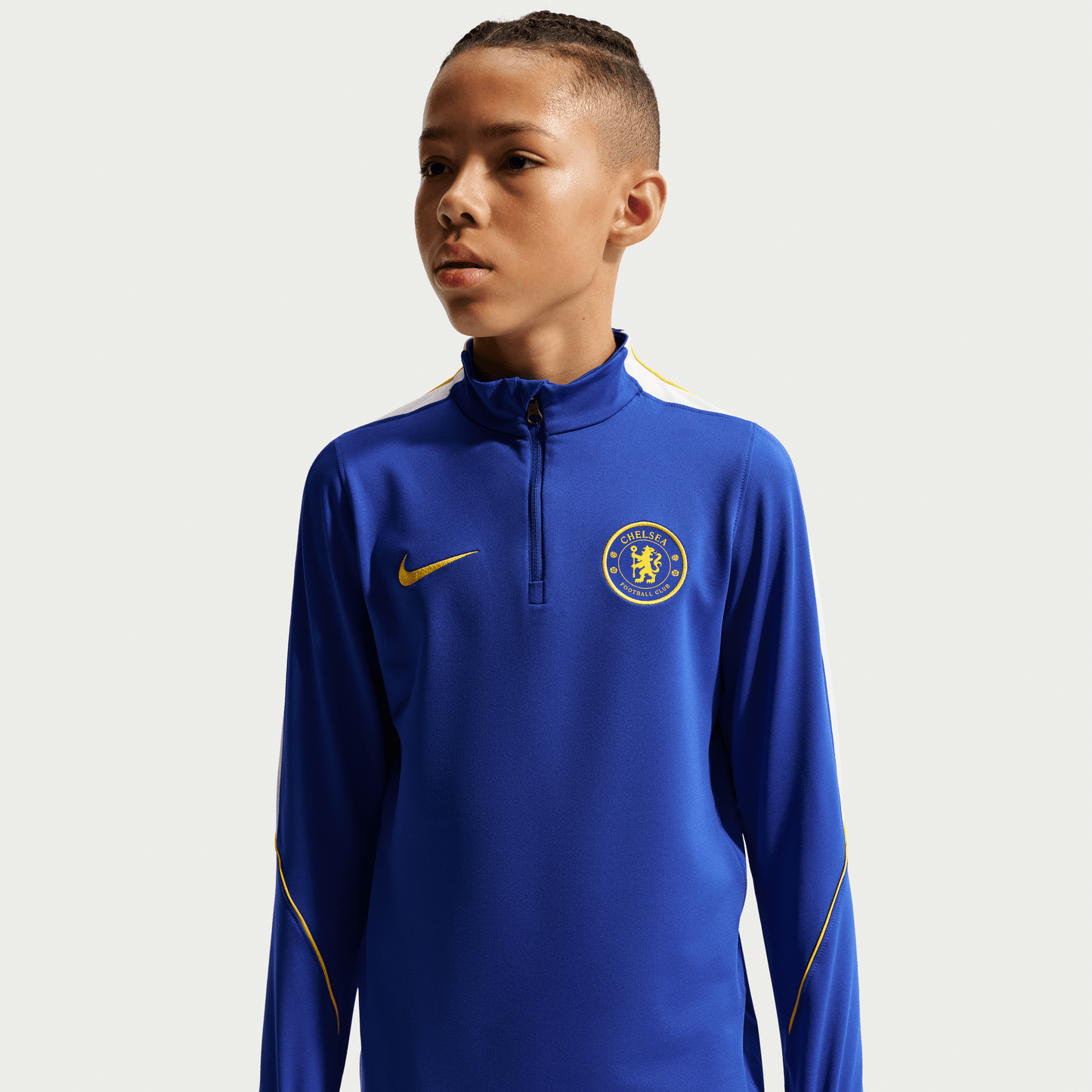Nike Youth Chelsea Strike Big Kids' Dri-FIT Soccer Knit Drill Top