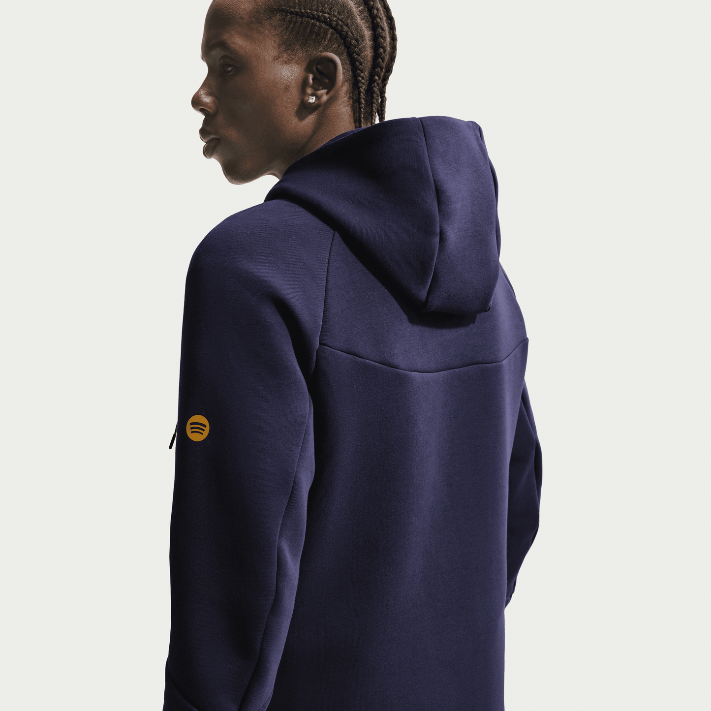 Nike FC Barcelona Tech Fleece Windrunner Soccer Full-Zip Hoodie