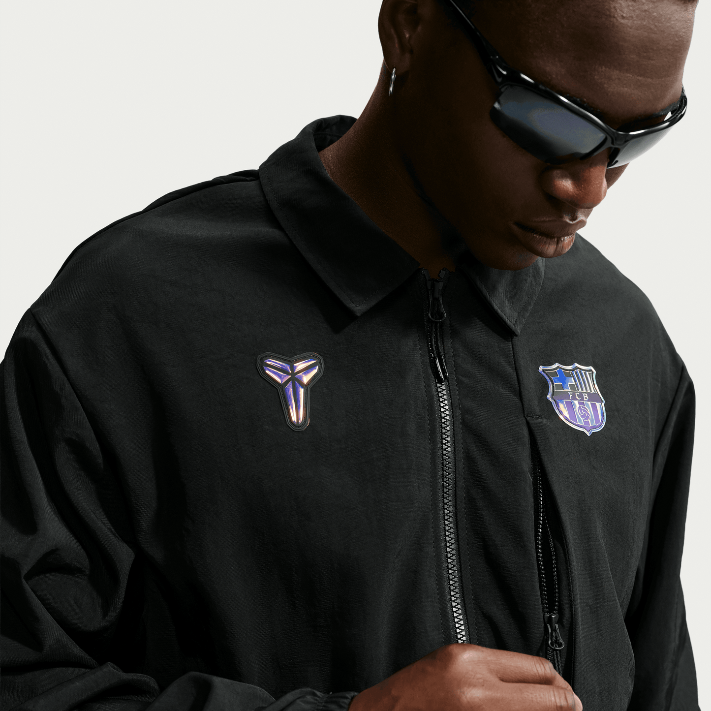 Nike Kobe Bryant FC Barcelona Away Men's Soccer Woven Jacket