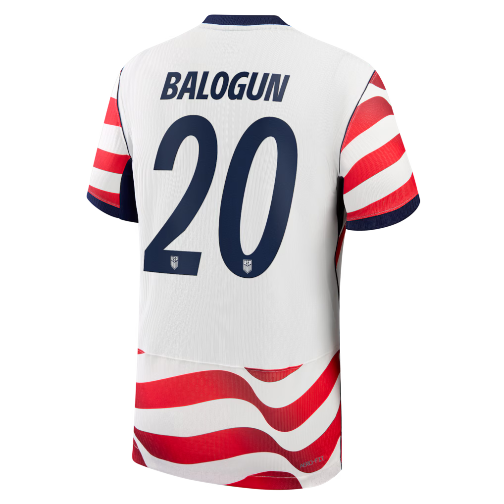 Nike USA 2026 Name & Number Authentic Home Jersey
