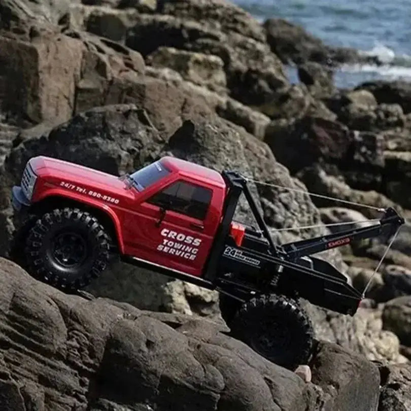 CROSSRC EMO X3 1/8 Scale 4WD Brushless RC Rock Crawler Off-Road Rescue Truck RTR
