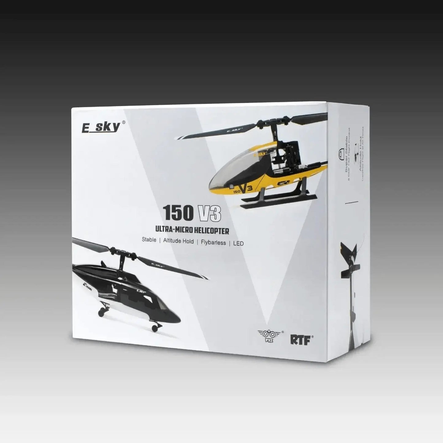ESKY 150 V3 2.4G 4CH 6-Axis Gyro Altitude Hold CC3D Flybarless RC Helicopter RTF