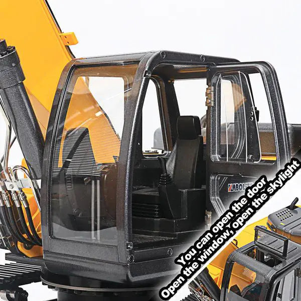 Huina Kabolite 350 Full Alloy Simulation Hydraulic Excavator High Quality RC Construction Car Toy