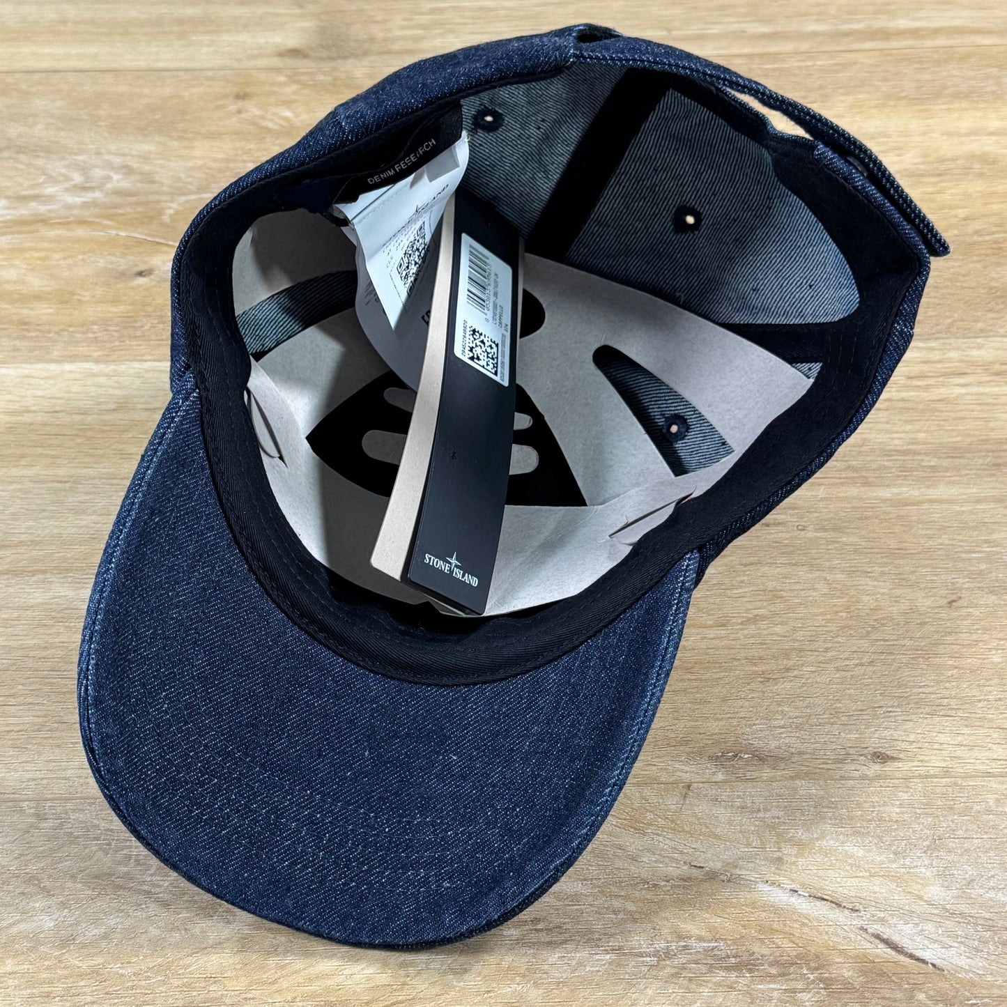 Stone Island Indigo Denim-Rinsed Cap in Blue Rinse