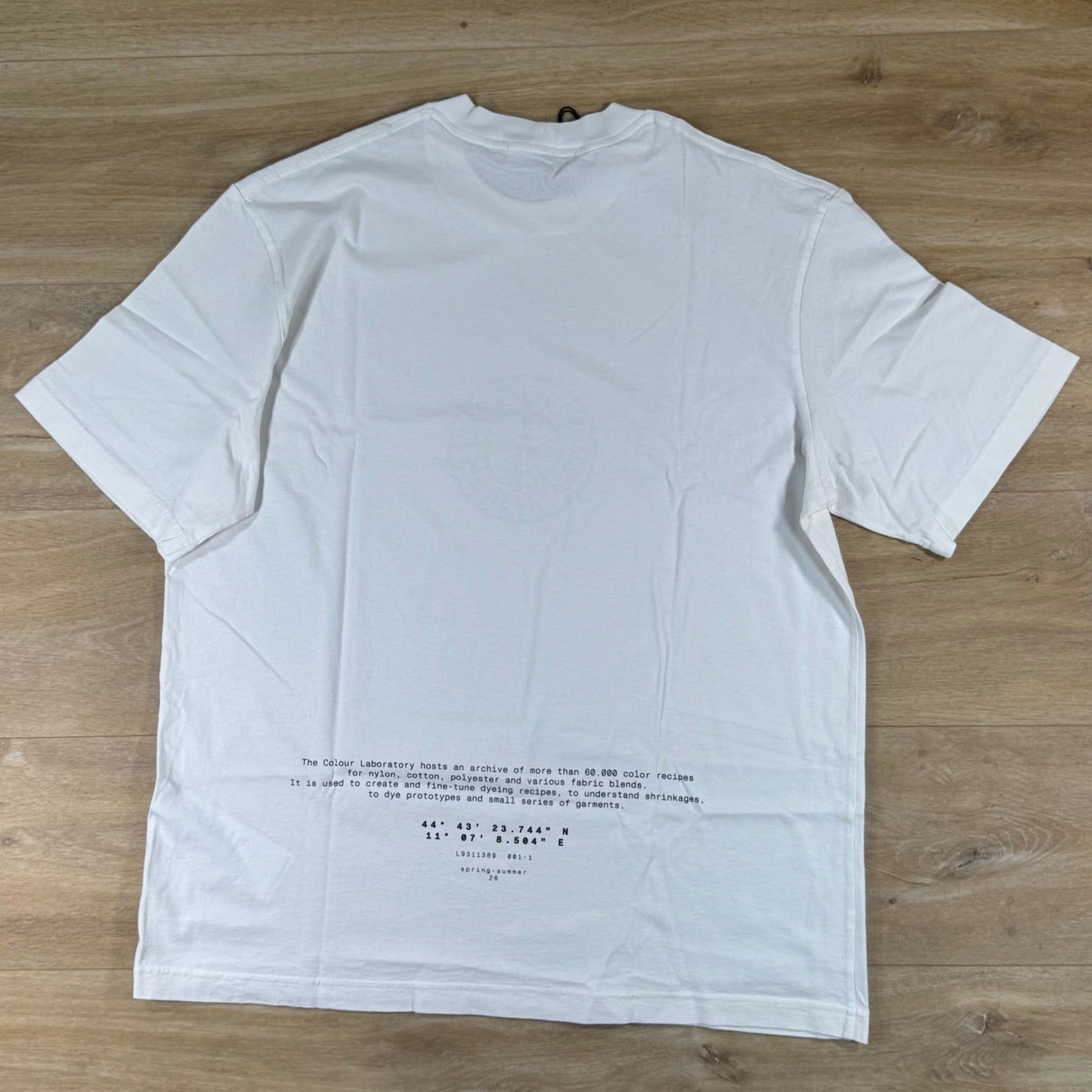 Stone Island 'All Around Compass' Print T-Shirt in White