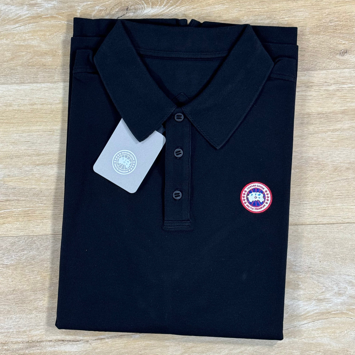 Canada Goose Beckley Polo Shirt in Black