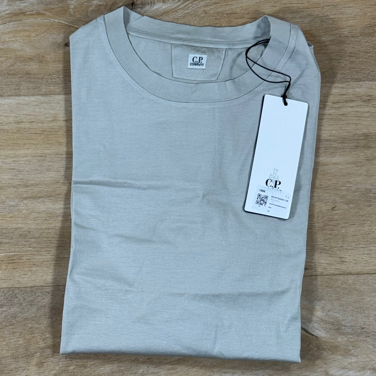 C.P. Company No Gravity Jersey T-Shirt in Dove