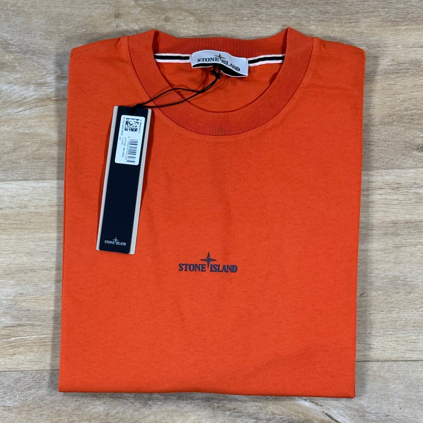 Stone Island 'Desert' Print T-Shirt in Burnt Orange