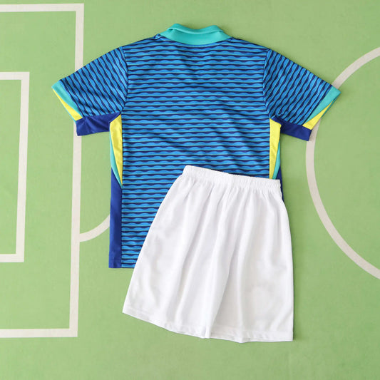 Brazil Away Kids Kit 2024 Season