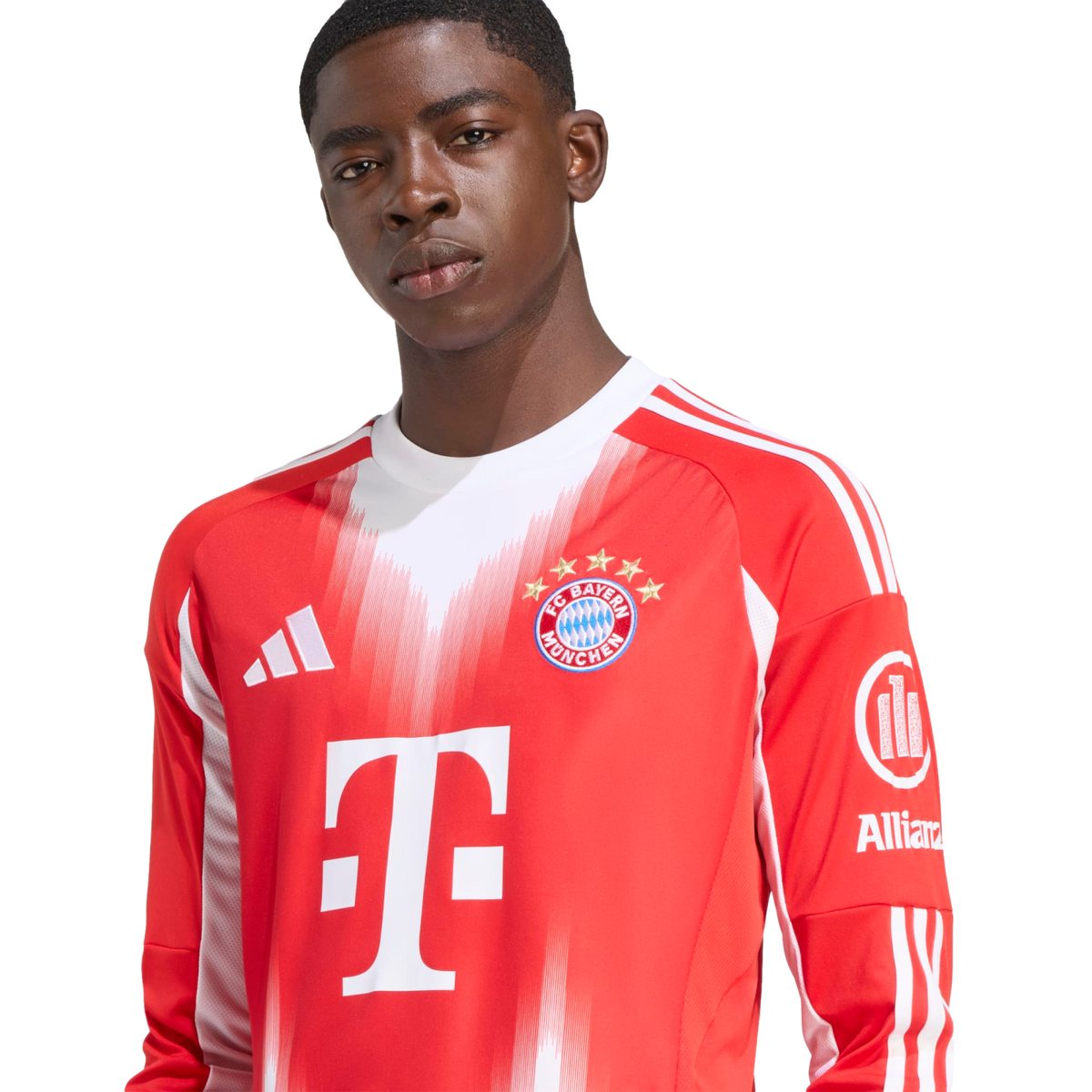 Adidas Bayern Munich 25/26 Long Sleeve Home Jersey