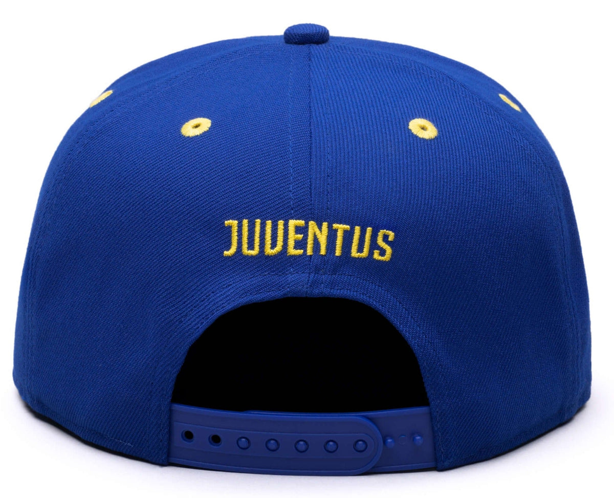 FI COLLECTION JUVENTUS RETRO CAPSULE SNAPBACK HAT-CALMING BLUE
