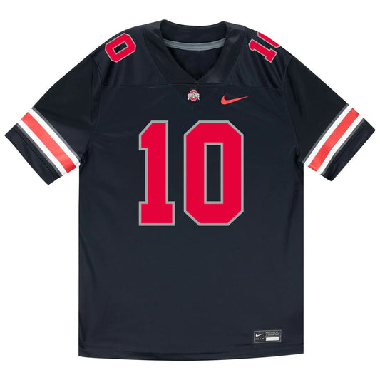Julian Sayin Ohio State Buckeyes Jersey – Black