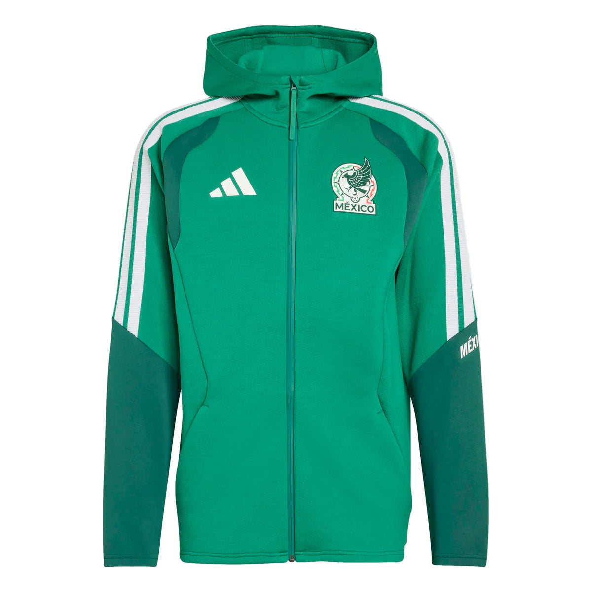 Adidas Men's Mexico Pro Tiro Full-Zip Track Jacket- Green