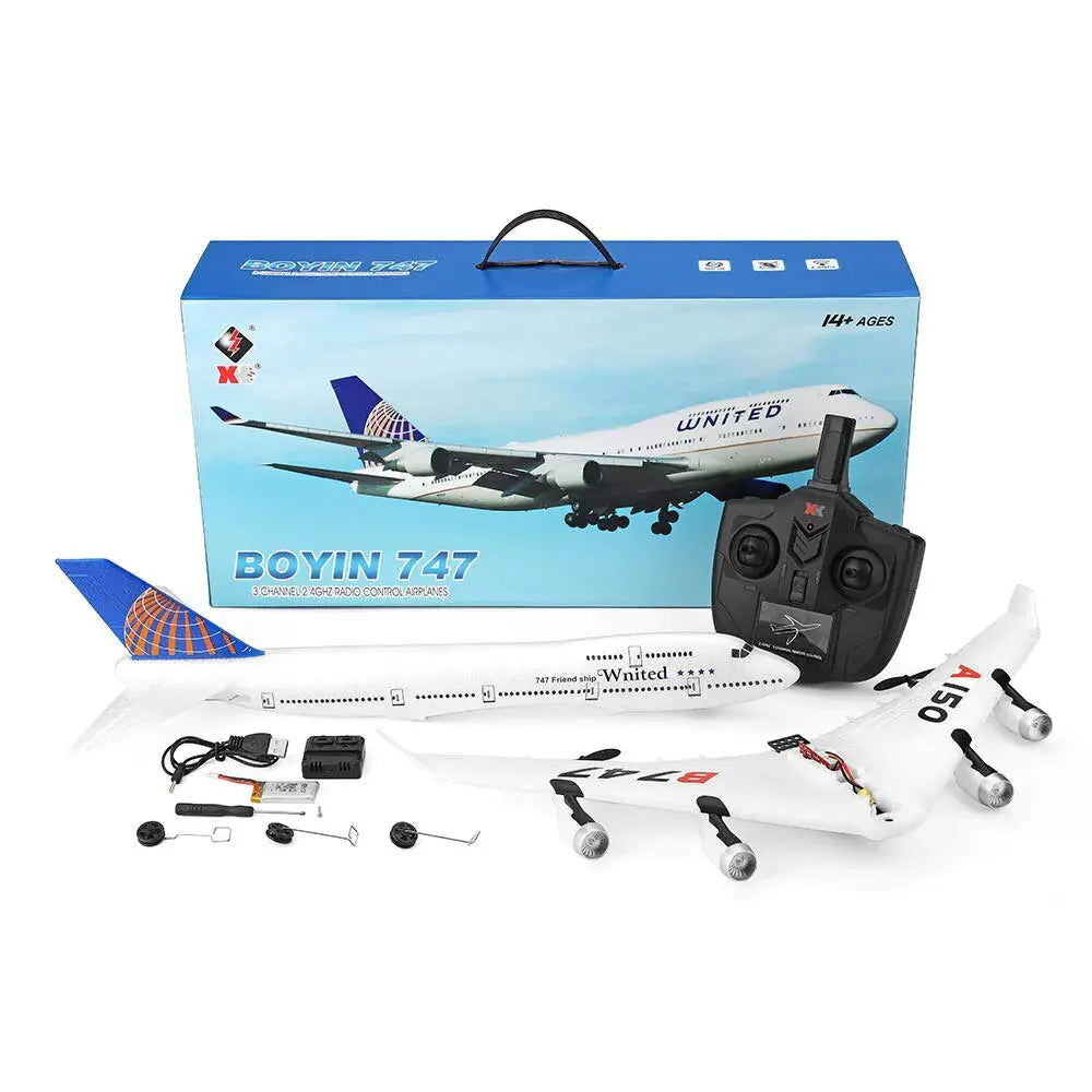 WLtoys A150-C Boeing B747 Scale 510mm 2.4GHz 3CH EPP Fixed Wing Glider RC Airplane RTF