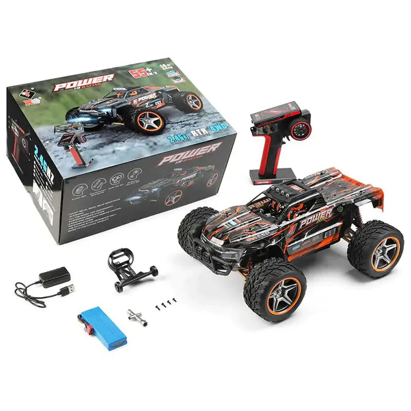 Wltoys 104016 104018 1/10 4WD Brushless RC Car 55km/h Alloy Electric Crawler Off-Road RTR