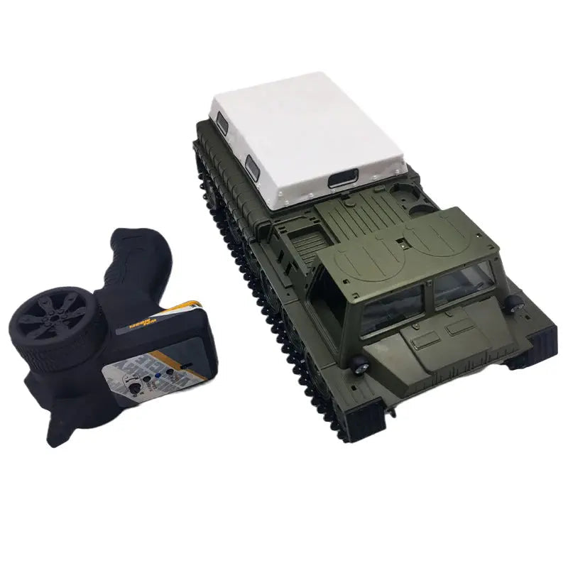 WPL E-1 1/16 Scale 2.4G 4WD RC Tank Crawler Battle Toy RTR