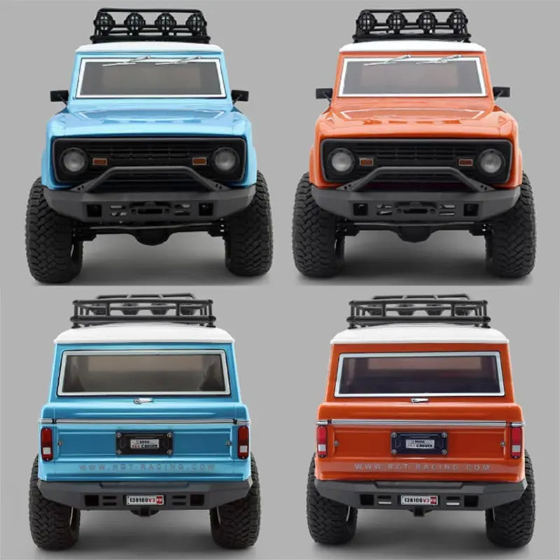 RGT 136100V3-FD Bronco 1/10 Scale 4WD RC Off-Road Climbing Vehicle Rock Crawler RTR