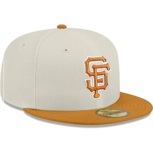 New Era Kids San Francisco Giants 59Fifty Fitted Hat- Beige/Bronze