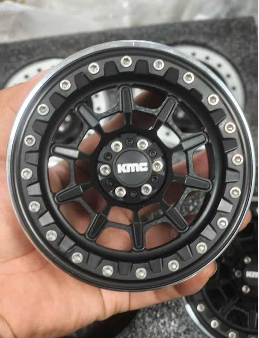 CROSSRC EMO XX XXL 1/6 RC Crawler 3.5-inch Metal Wheel Hub Mod Accessory 4 Sets