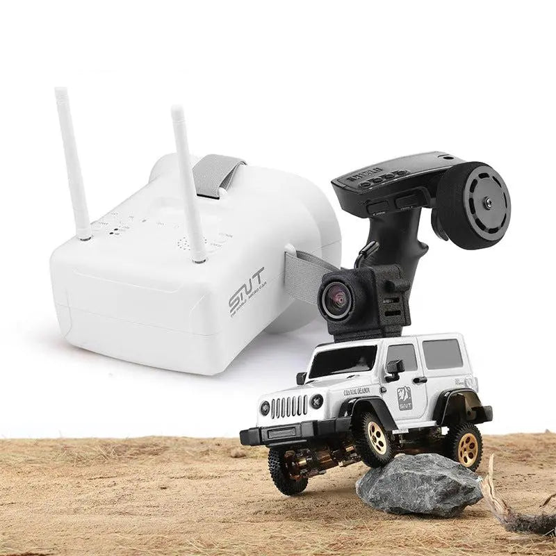 SNICLO SNT 1/64 Scale 3010 Off-Road RC Climbing Vehicle FPV Goggle Simulated Lighting Toy Car